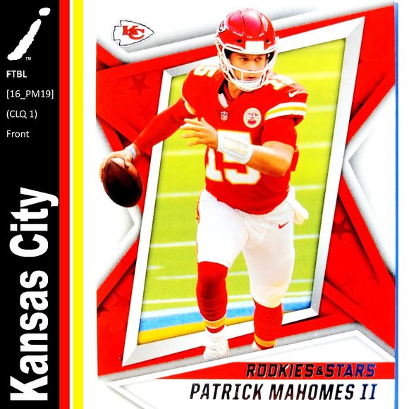 Kansas City Chiefs (Patrick Mahomes II) - FTBL [16_PM19] - Picture 1 of 3